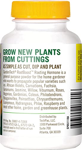 GardenTech 100538120 RootBoost Rooting Hormone Powder, 2 oz, Green