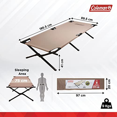 Coleman 765353 Trailhead II Military Style Camping Cot