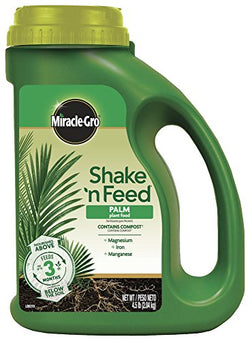 Miracle-Gro Shake 'N Feed Palm Plant Food, 4.5 lb., Feeds up to 3 Months