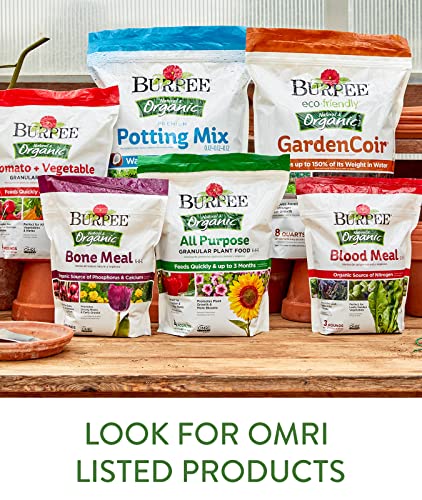 Burpee, 9 Quarts | Premium Organic Potting Natural Soil Mix Food Ideal for Container Garden-Vegetable, Flower & Herb Use for Indoor Outdoor Plant - 💙 Blu Rose's Garden LLC 💙