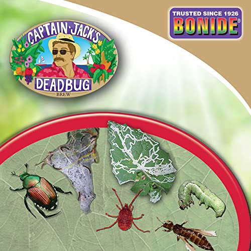 Bonide Captain Jack's Deadbug Brew Flower & Vegetable Garden Dust, 4 lb. Ready-to-Use Dust For Organic Gardening