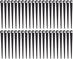 200pcs Irrigation Drip Support Stakes for 1/4-Inch Tubing Hose Flower Beds, Vegetable Gardens, Herbs Gardens