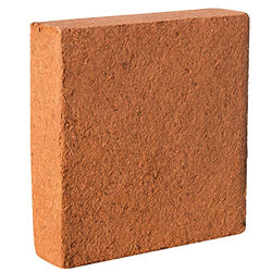 Premium Coco Coir Brick - 11 Pound / 5KG Coconut Coir - 100% Organic and Eco-Friendly - OMRI Listed - Natural Compressed Growing Medium - Potting Soil Substrate for Gardens, Seeds and Plants - 💙 Blu Rose's Garden LLC 💙